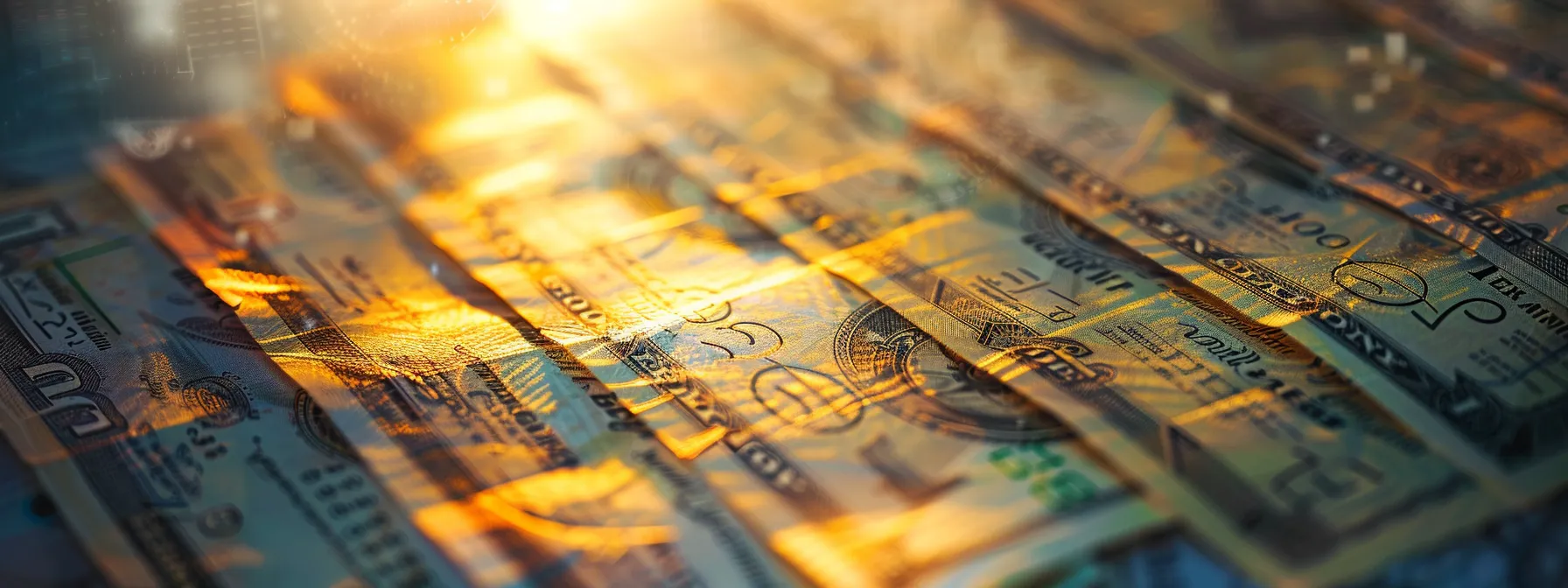 a visually striking arrangement of intricate business and personal cheques, elaborately designed with elegant patterns and a rich color palette, set against a blurred, sophisticated background that emphasizes their importance and functionality.